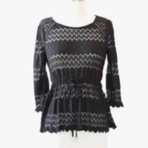 Free People Fire Island Crotchet Top - Picture 4 of 10